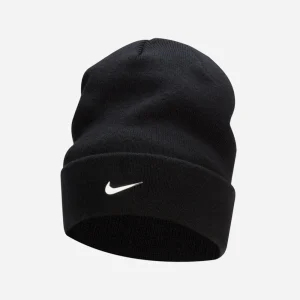 NIKE - PEAK BEANIE - Black - Metallic Silver