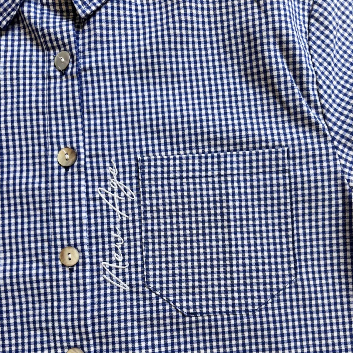 New Age - Button Up Shirt - Navy – Image 3
