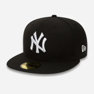 Casquette New Era 59FIFTY Fitted - New York Yankees Essential Black / White