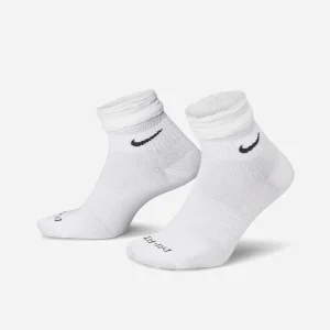 NIKE - EVERYDAY ANKLE 1 PACK SOCKS - White - Black