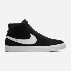 NIKE SB - BLAZER MID - Black - White