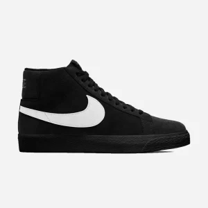 NIKE SB BLAZER MID - Black White Black Black