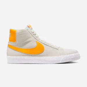 NIKE SB - BLAZER MID - Summit White - Laser Orange Summit White