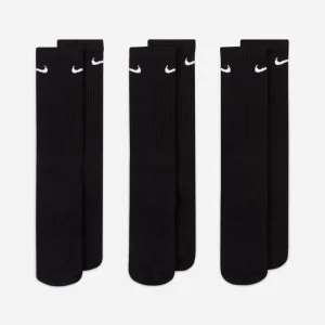 Nike - Everyday Cushioned 3 Pack Socks - Black