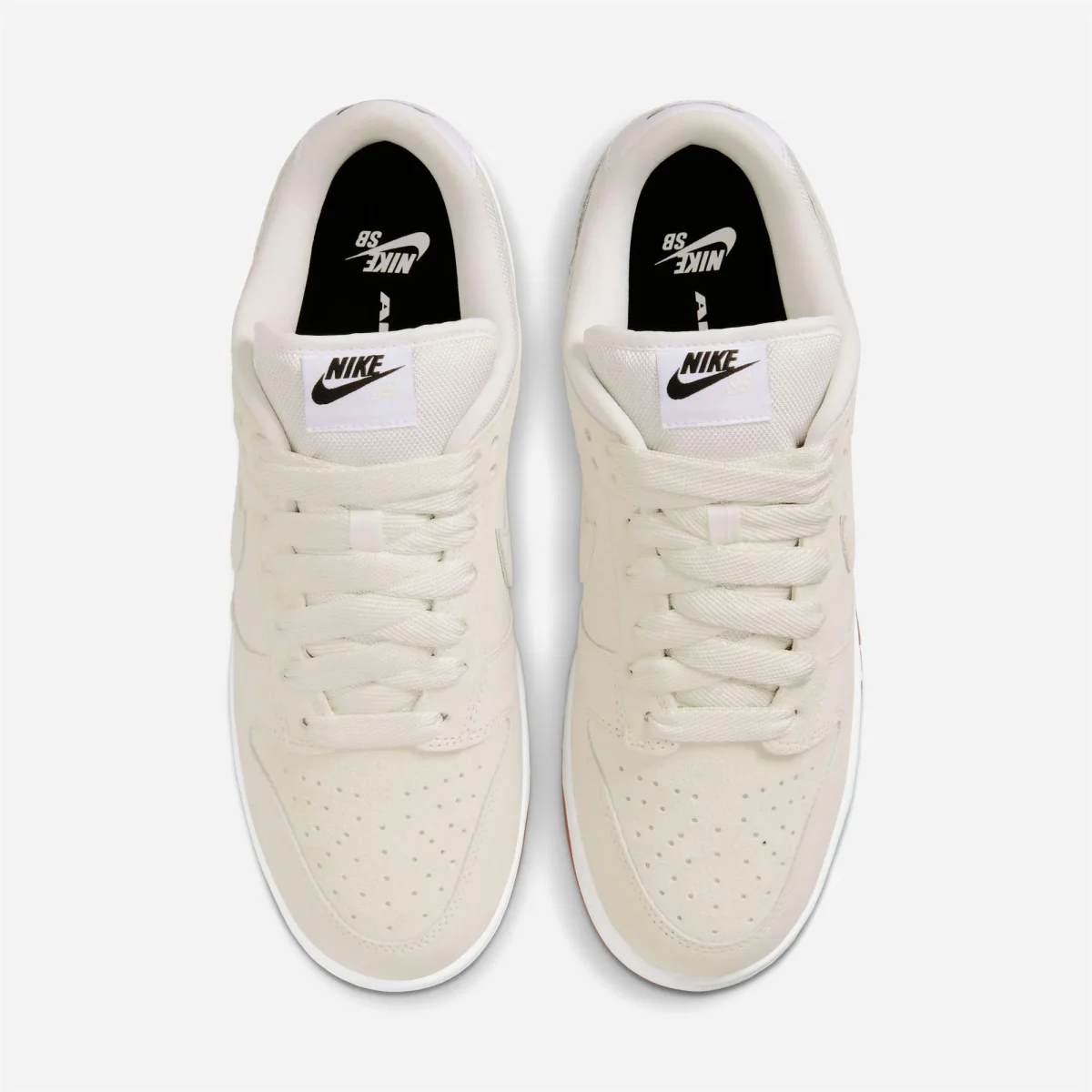 Nike SB - Dunk Low Premium Pro B - Pale Ivory / Pale Ivory - Summit White - White – Image 5