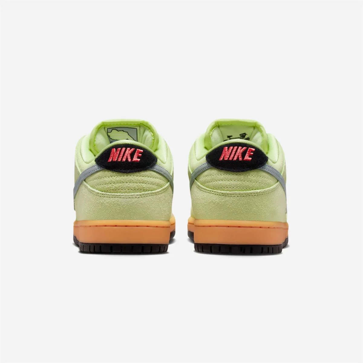 Nike SB - Dunk Low Pro - "Verdugo Mountain" Light Liquid Lime / Wolf Grey-Black – Image 7
