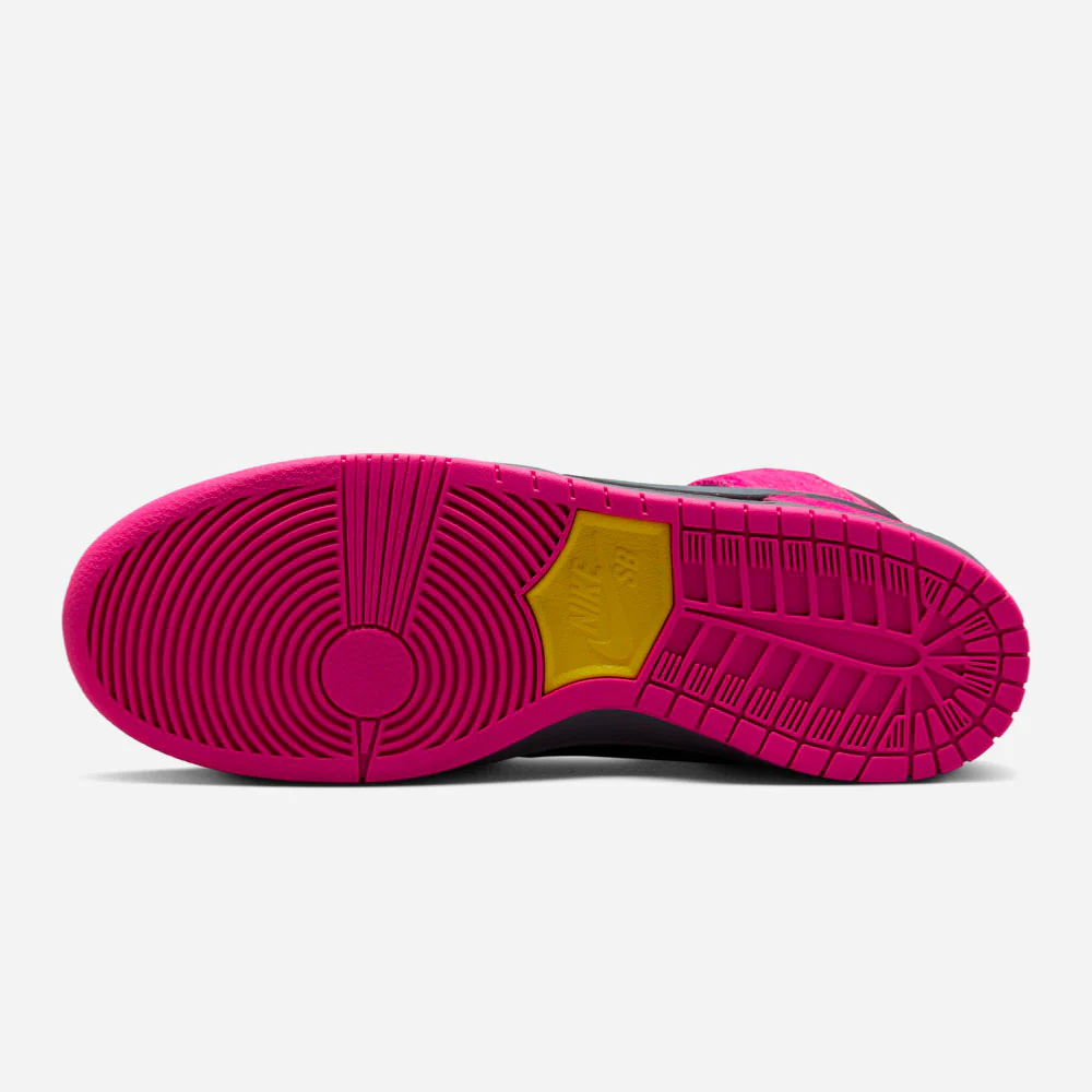 NIKE SB - DUNK HIGH X RUN THE JEWELS - Active Pink-Black-Metallic Gold – Image 5