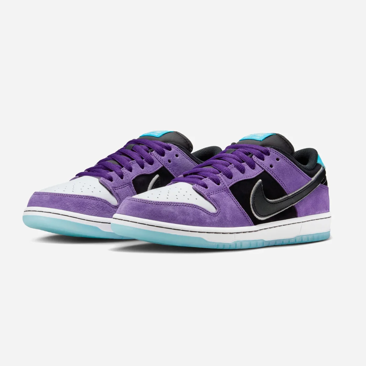 Nike SB - Dunk Low Premium Pro - Court Purple Black White Lagoon Pulse – Image 3