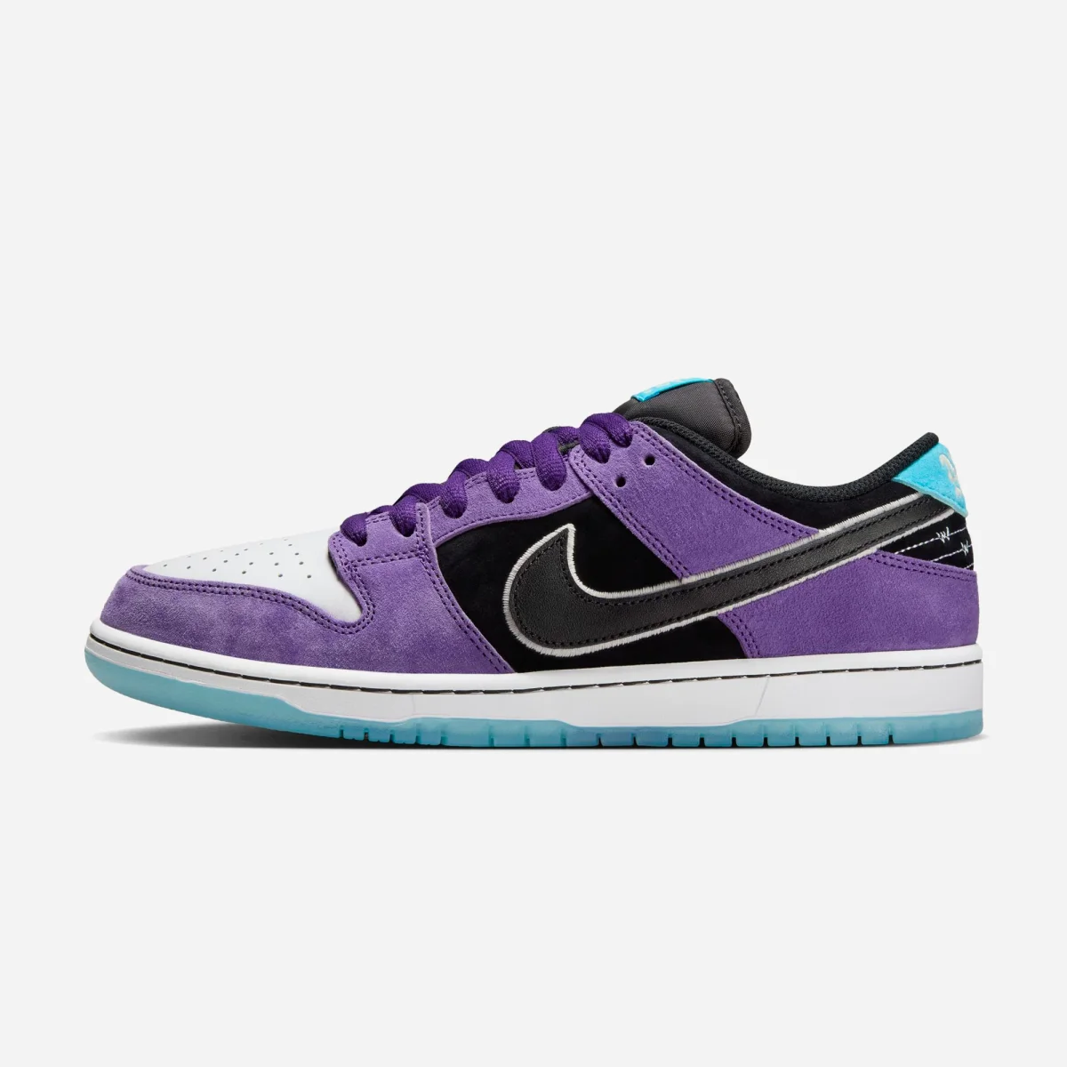 Nike SB - Dunk Low Premium Pro - Court Purple Black White Lagoon Pulse – Image 5