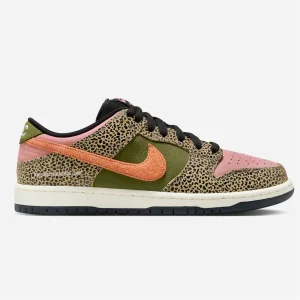 Nike SB - Dunk Low Premium Pro QS - Khaki Amber Brown Rough Green Rust Pink