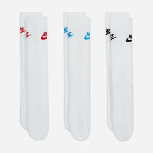 Nike - Everyday Essential 3 Pack Socks - White / Multi