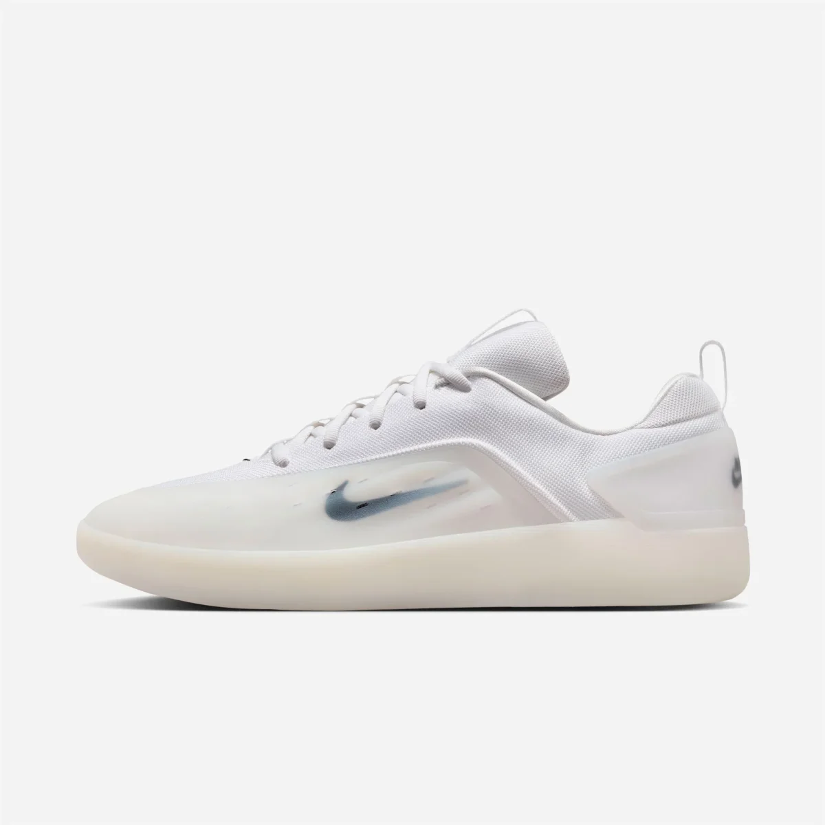 Nike SB - Zoom Nyjah 4 - White Black White Black – Image 6