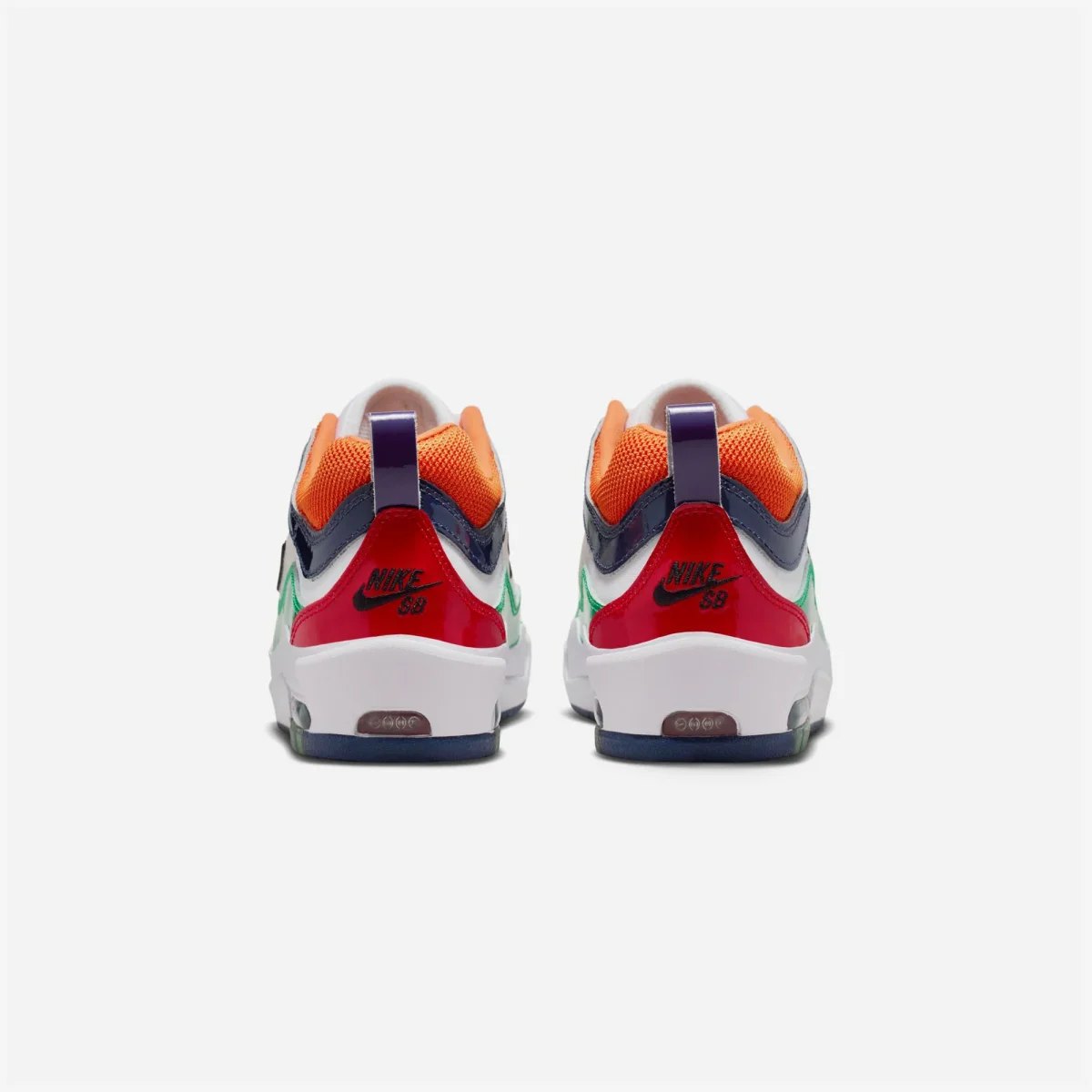 Nike SB - Air Max Ishod Premium "Billards" - University Red / Black Amarillo Navy – Image 6