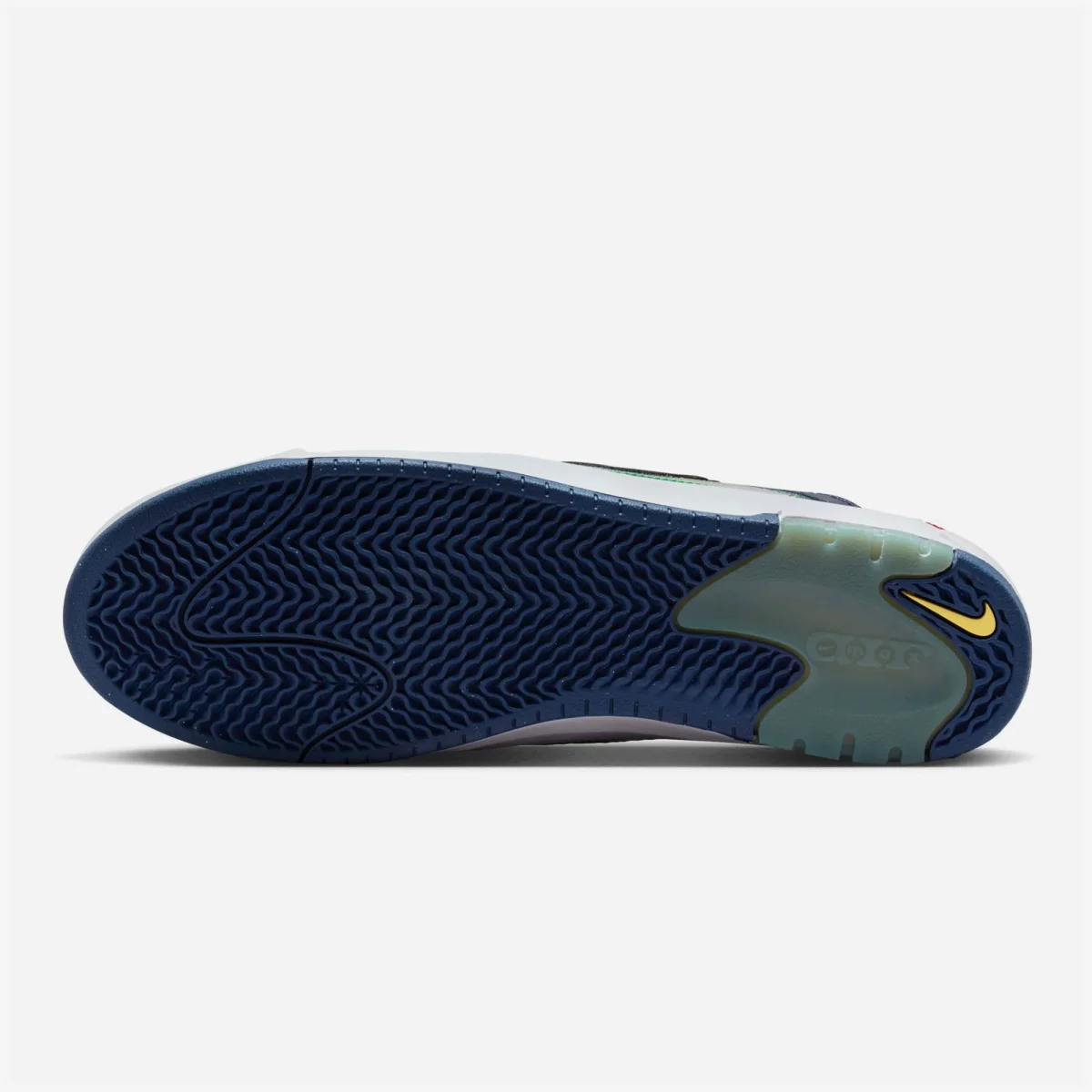 Nike SB - Air Max Ishod Premium "Billards" - University Red / Black Amarillo Navy – Image 7