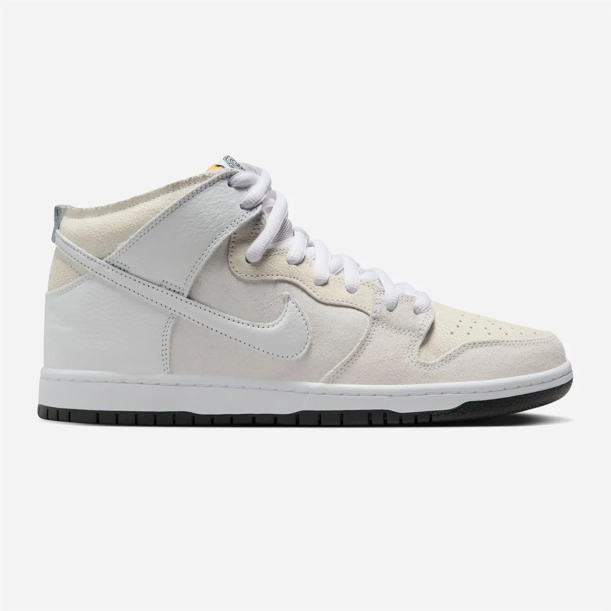 NIKE SB - DUNK HIGH x ANTIHERO - White / White / Black – Image 2