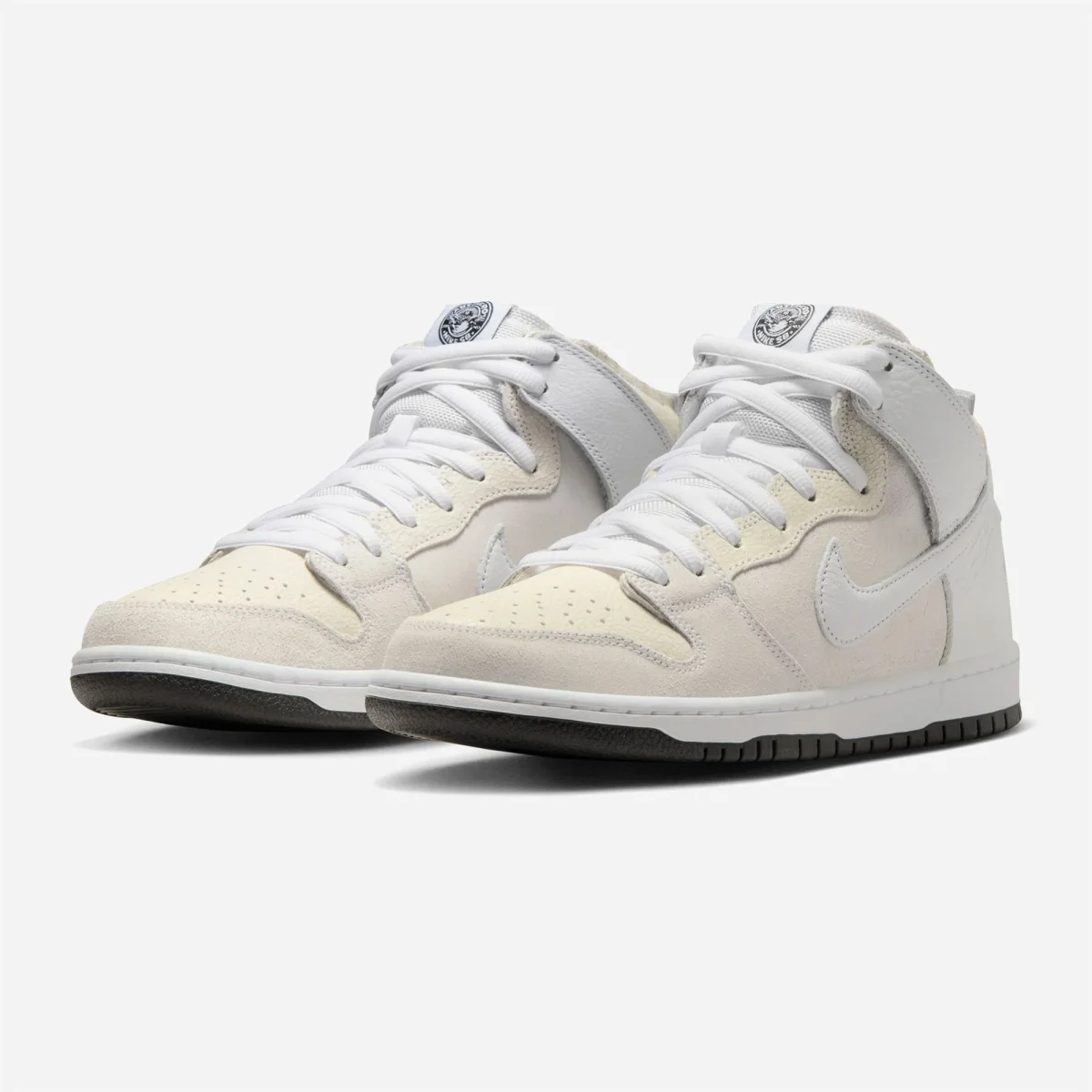 NIKE SB - DUNK HIGH x ANTIHERO - White / White / Black – Image 3