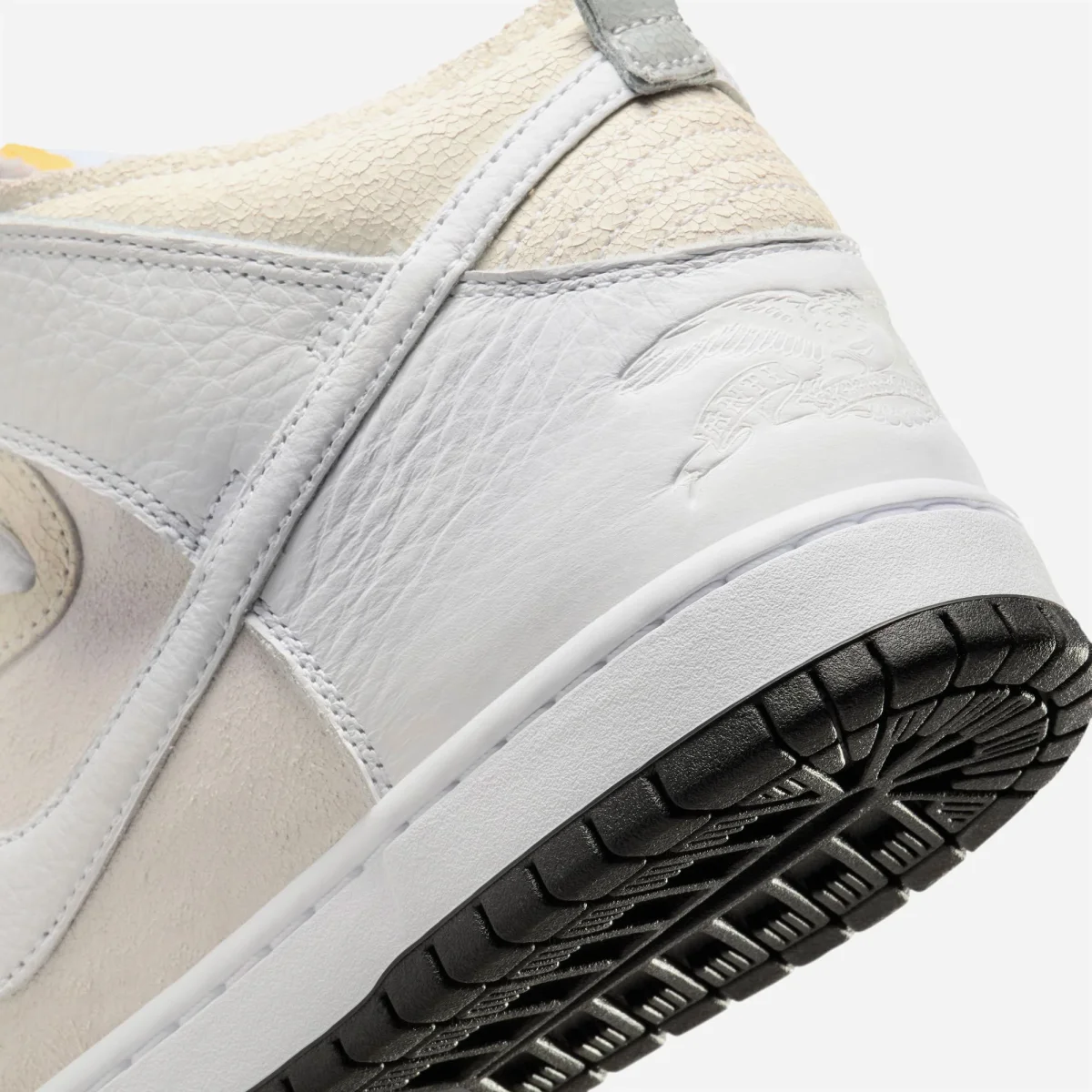 NIKE SB - DUNK HIGH x ANTIHERO - White / White / Black – Image 9