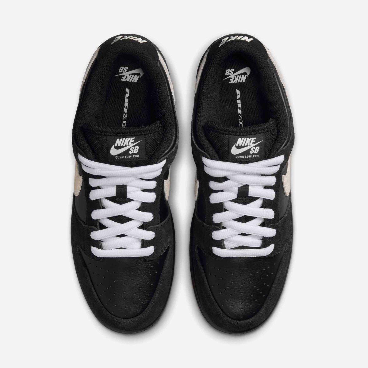 Nike SB - Dunk Low Premium Pro - Black / White-Black-Gum Light Brown – Image 5