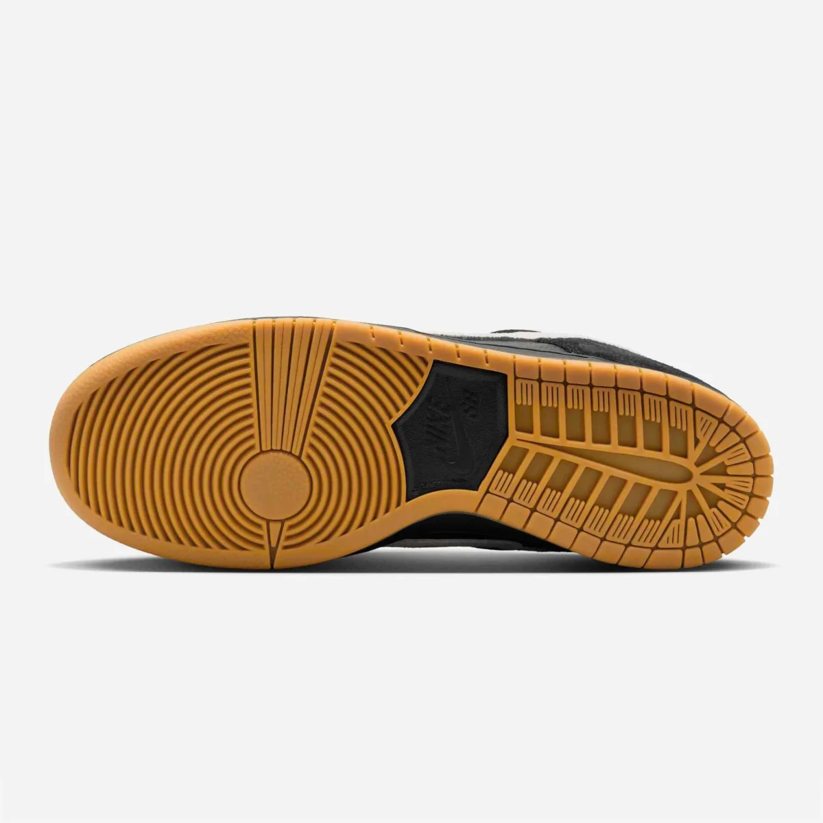 Nike SB - Dunk Low Premium Pro - Black / White-Black-Gum Light Brown – Image 7