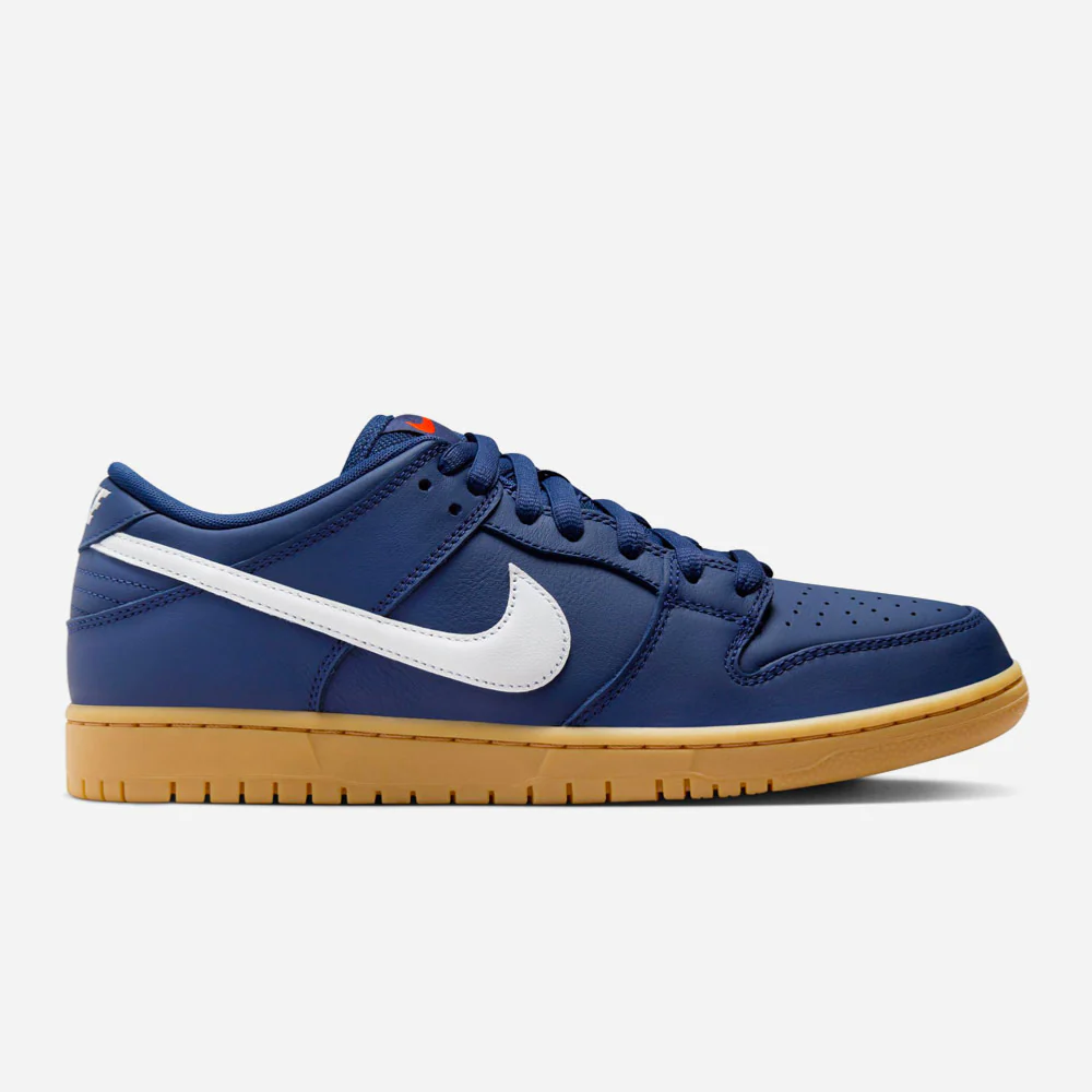 NIKE SB - DUNK LOW PRO ISO - Navy White Navy Gum Light Brown