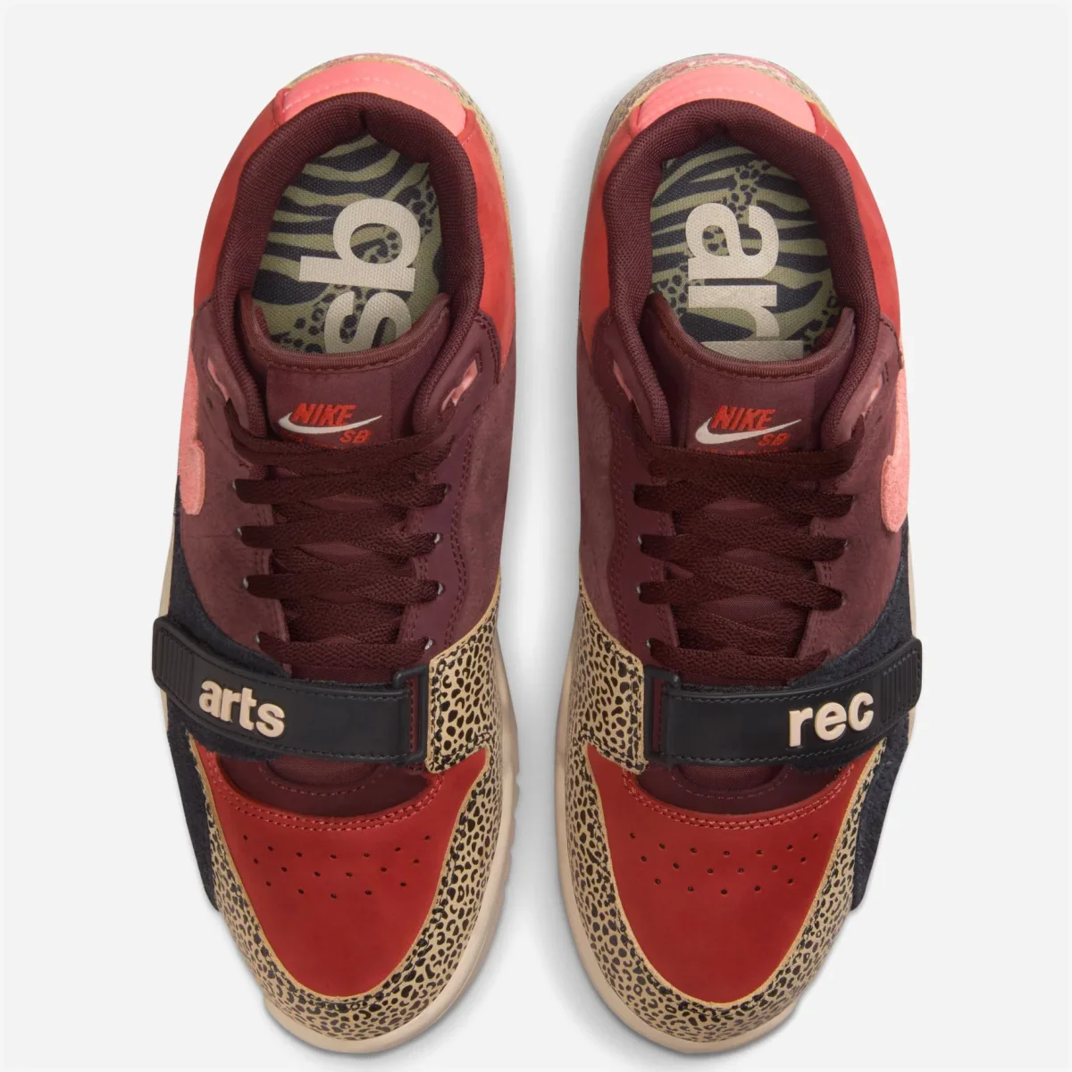 Nike SB - Air Trainer 1 - Limestone Pink Quartz Earth – Image 4