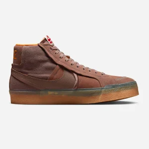 NIKE SB - BLAZER MID PREMIUM PLUS - PLUM ECLIPSE PLUM ECLIPSE KUMQUAT