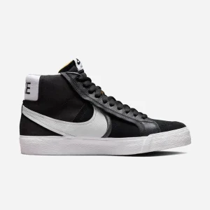 NIKE SB - BLAZER MID PREMIUM PLUS - Black White