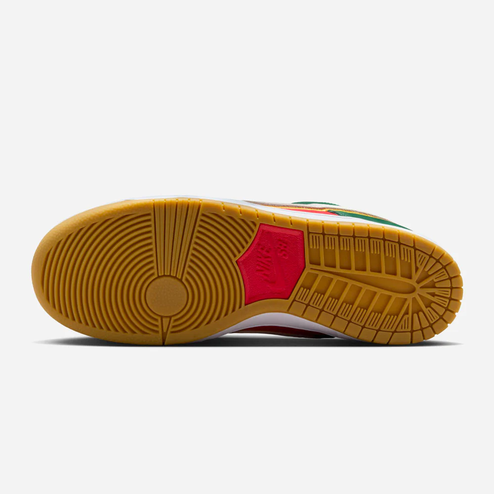 Nike SB - Dunk Low Premium Seattle SuperSonics - Fire White University Gold Fire Red – Image 6