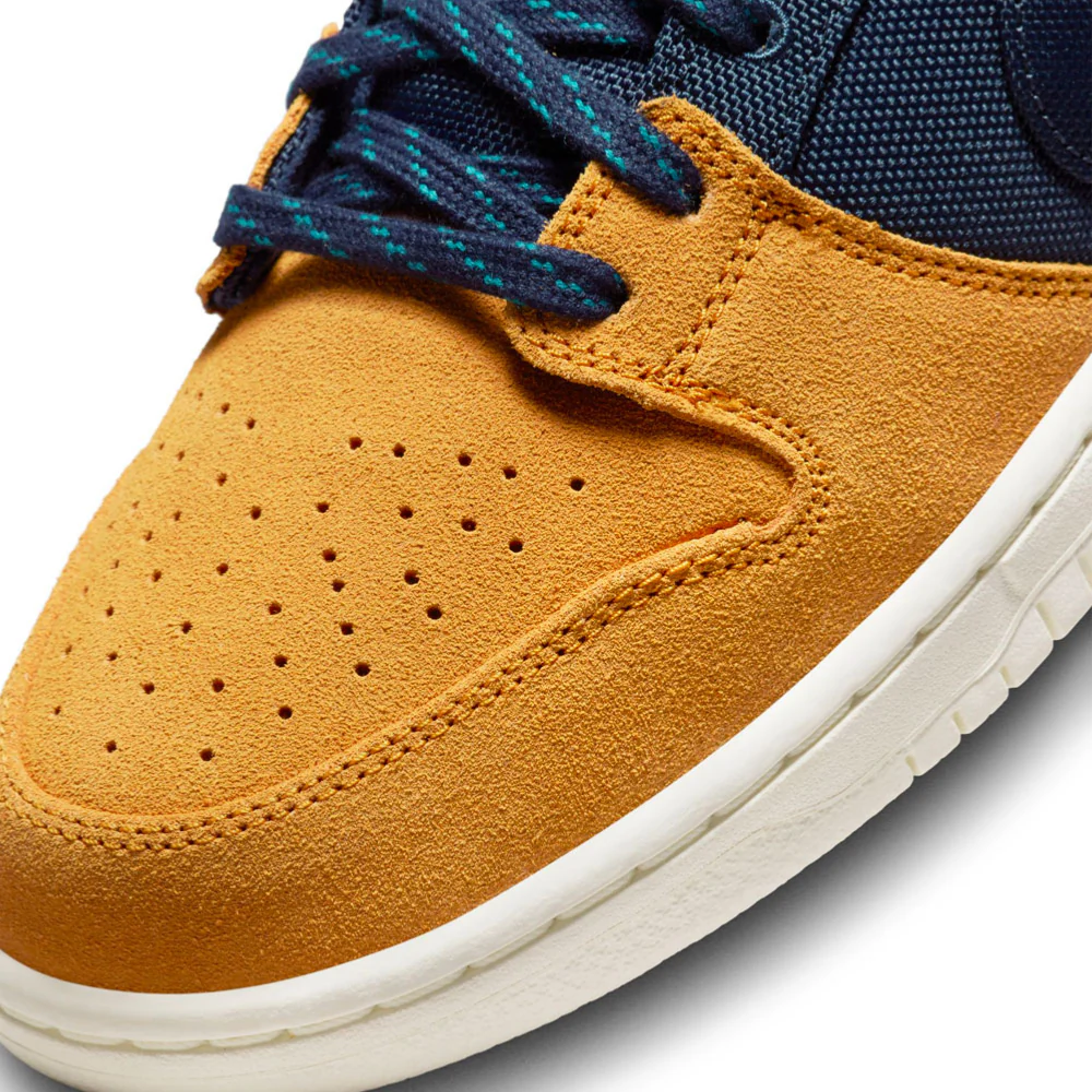NIKE SB - DUNK LOW PRO ISO - Midnight Navy Midnight Navy Desert Ochre – Image 8