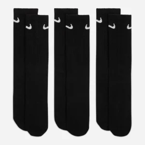 NIKE - EVERYDAY LIGHTWEIGHT 3 PACK SOCKS - Black / White