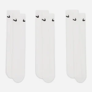 NIKE - EVERYDAY LIGHTWEIGHT 3 PACK SOCKS - White - Black