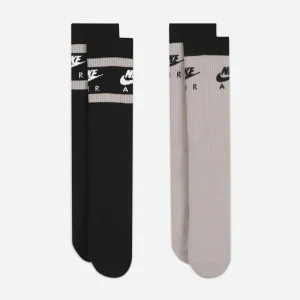 Nike - Everyday Essential 2 Pack Socks - Black / Grey