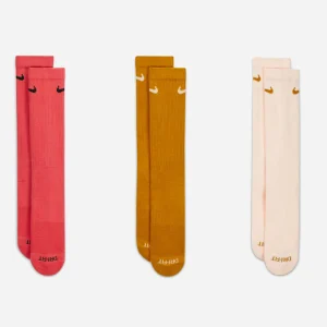 Nike - Everyday Cushioned 3 Pack Socks - Multi