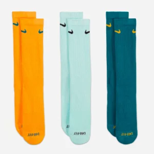 Nike - Everyday Cushioned 3 Pack Socks - Multi