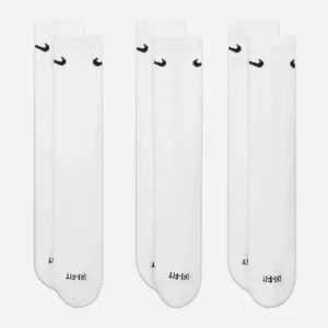 Nike - Everyday Cushioned 3 Pack Socks - White