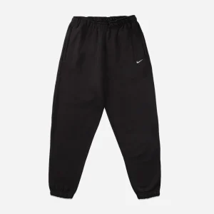 NIKE - SOLO SWOOSH PANT - Black White