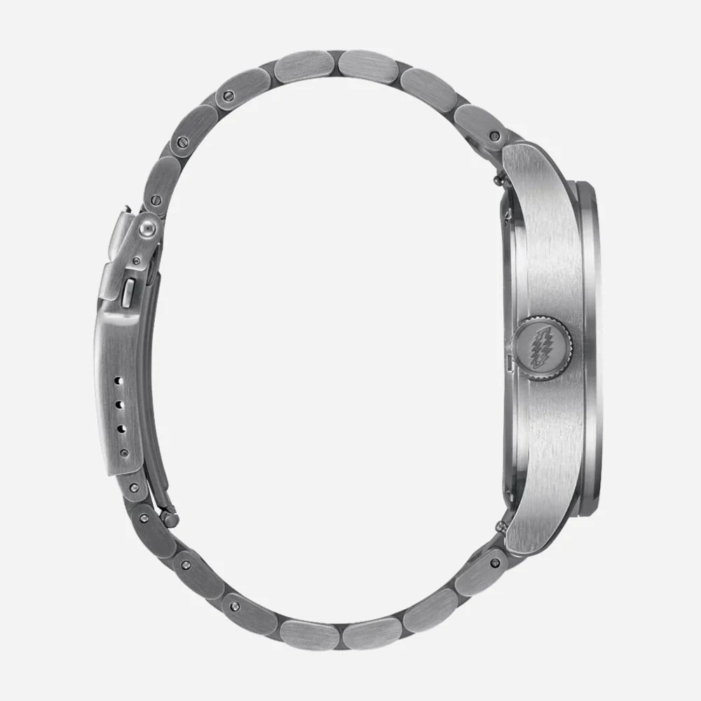 NIXON - GRATEFUL DEAD SENTRY ACIER - Black Silver – Image 3