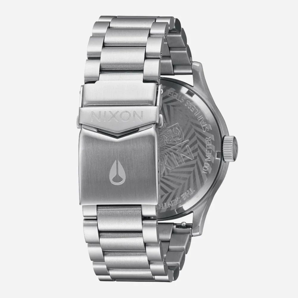 NIXON - GRATEFUL DEAD SENTRY ACIER - Black Silver – Image 4