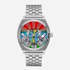 NIXON - GRATEFUL DEAD TIME TELLER - All Silver Bears Roses