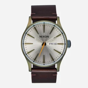 NIXON - SENTRY LEATHER - Vintage White - Surplus