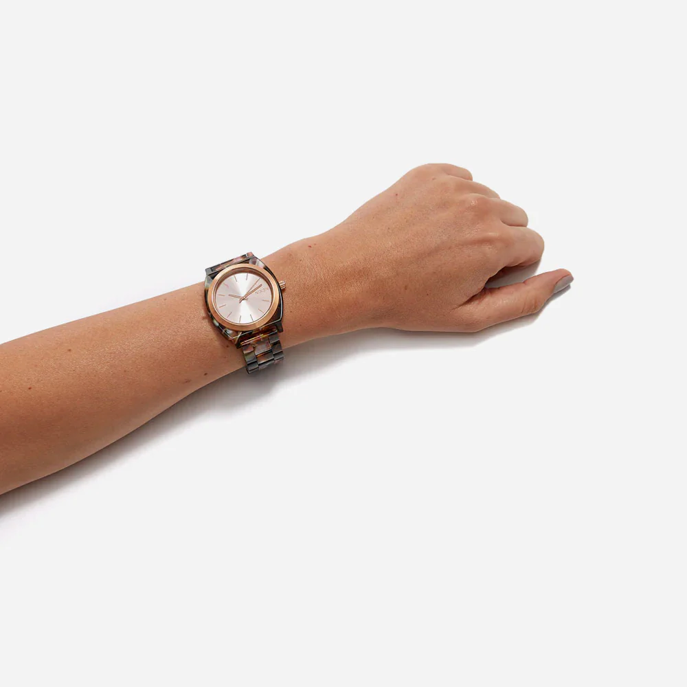 Nixon - Time Teller Acetate - Rose Gold / Pink Tortoise – Image 6