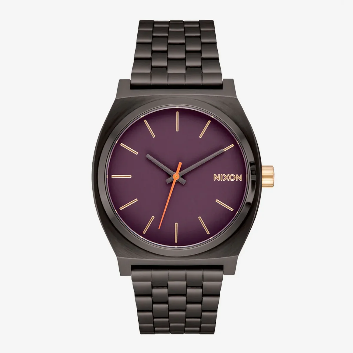 Nixon - Time Teller - Gunmetal / Blackberry / Gold