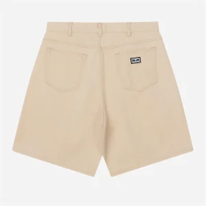 OBEY - BIGWIG BAGGY DENIM SHORT - PELICAN FADED WASH