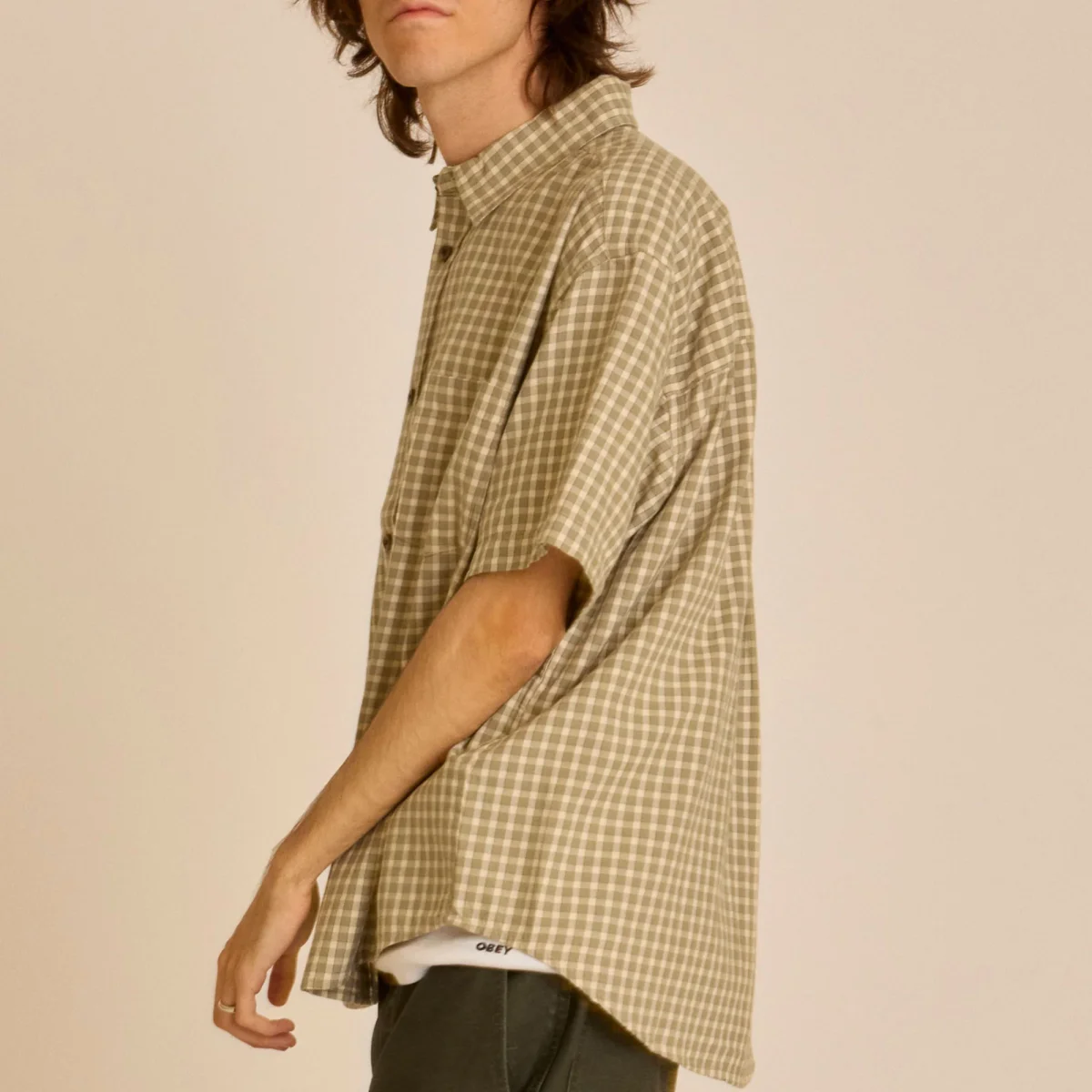 OBEY - BIGWIG OTIS WOVEN - Birch Multi – Image 5