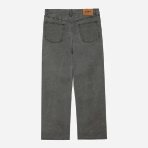 Obey - Classic Wrinkle Baggy Denim - Black Wrinkle Wash