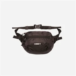 OBEY -  COMMUTER WAIST BAG - Black