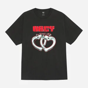 Obey - Cuffs Pigment Tee - Dusty Black