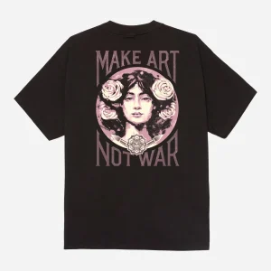 Obey - Make Art Not War Tee - Black