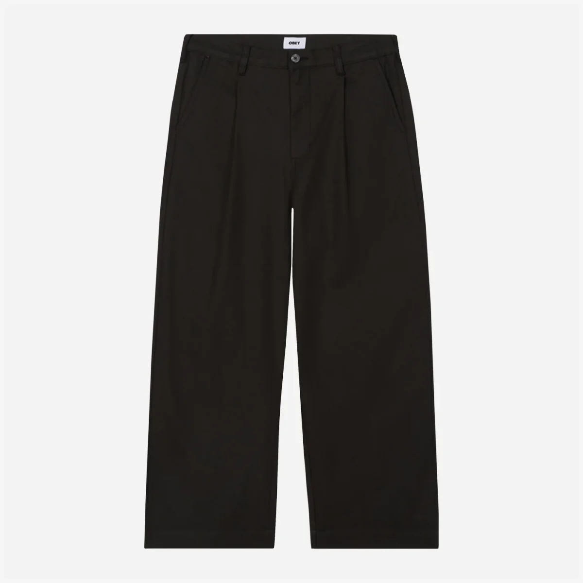 OBEY - OLIVER PLEATED PANT - PIRATE BLACK