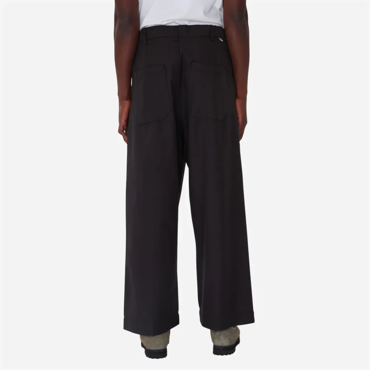 OBEY - OLIVER PLEATED PANT - PIRATE BLACK – Image 6